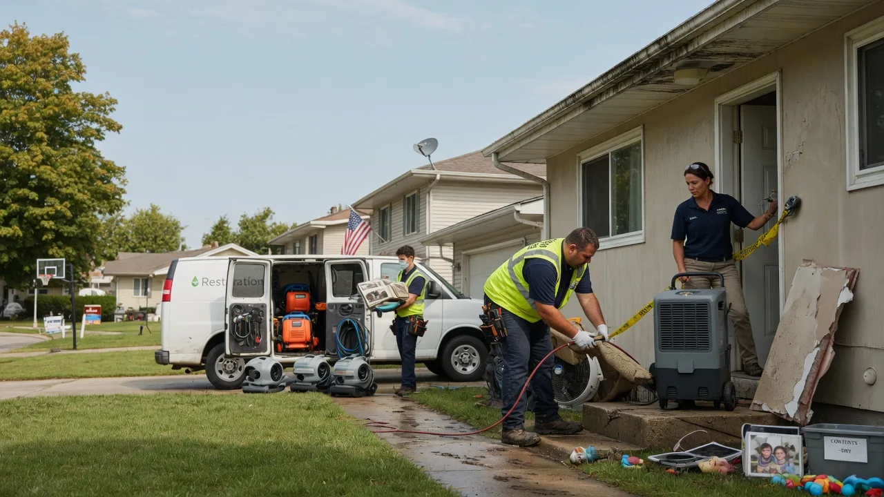 Water Damage Restoration in Tower City, ND near me
